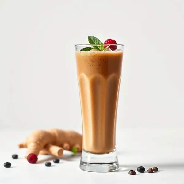 Smoothie Freddo al Caffè e Zenzero