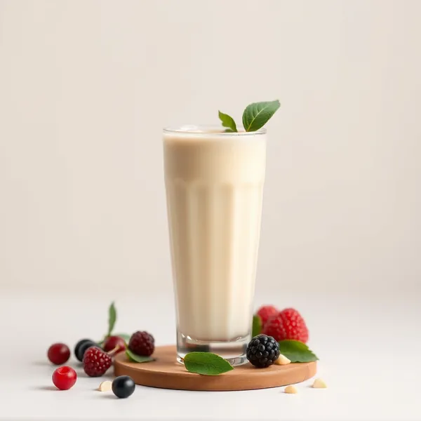 Smoothie al Latte di Macadamia e Zenzero Freddo