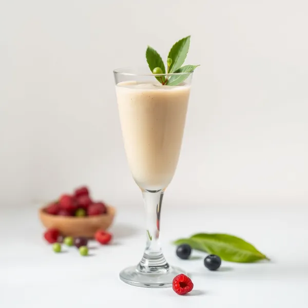 Smoothie au Lait de Pois et Gingembre Froid