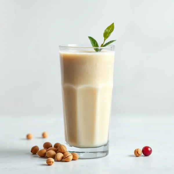 Batido de Leche de Pistacho y Jengibre Frío