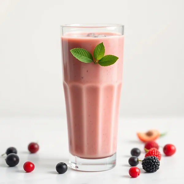 Smoothie Froid de Baie Goji et Lait de Cajou