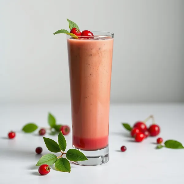 Smoothie de Thé Matcha aux Baies de Goji Froid