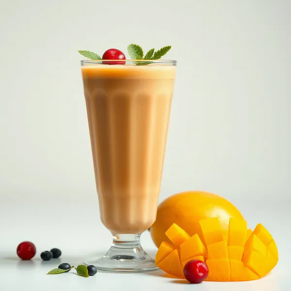 Batido Frío de Mango y Café Frío