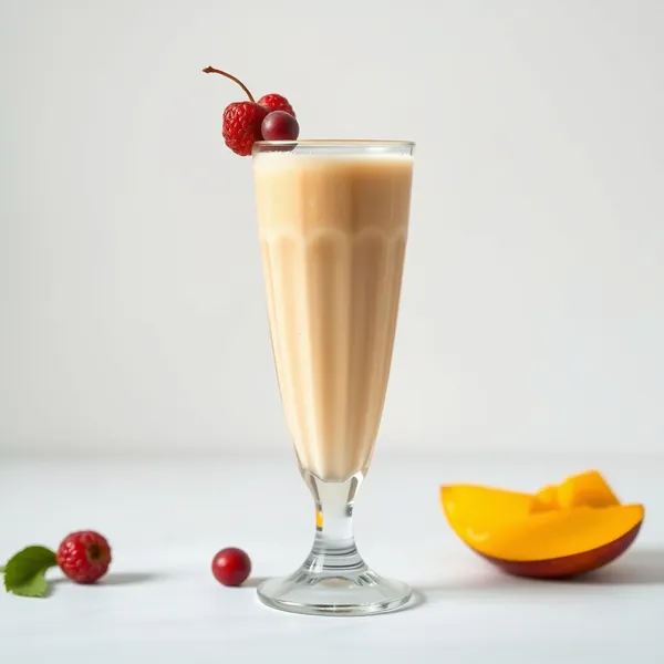 Chilled Mango Hazelnut Milk Smoothie