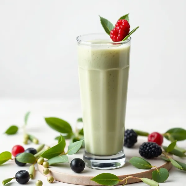 Smoothie Freddo Matcha e Latte di Piselli