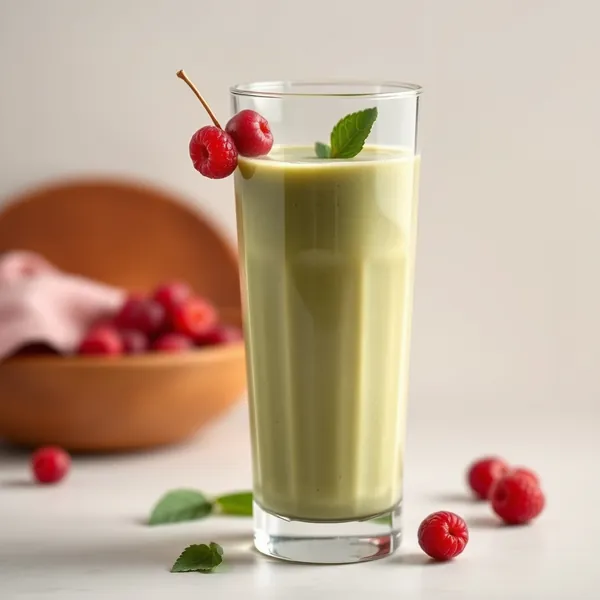 Smoothie Freddo al Latte di Spelta e Matcha