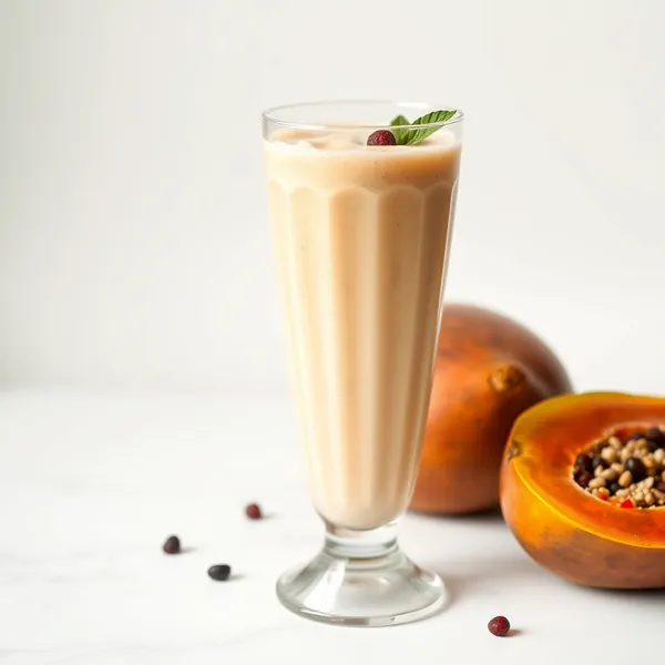Frullato di Papaya Kefir Freddo