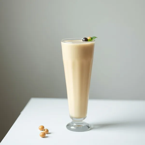 Smoothie Froid Beurre de Cacahuète et Lait de Pois