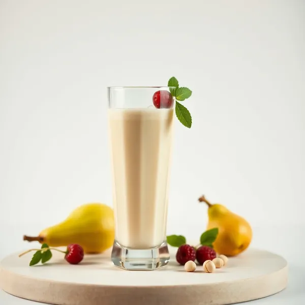 Smoothie de Poire et Lait de Macadamia