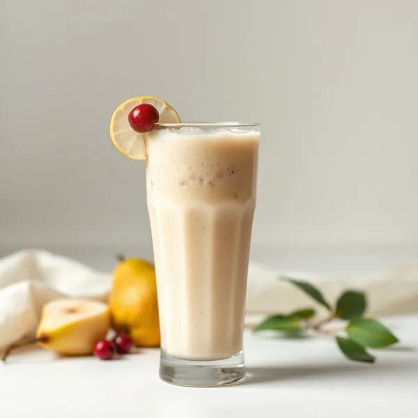 Birnen und Reis Milch Smoothie Kalt