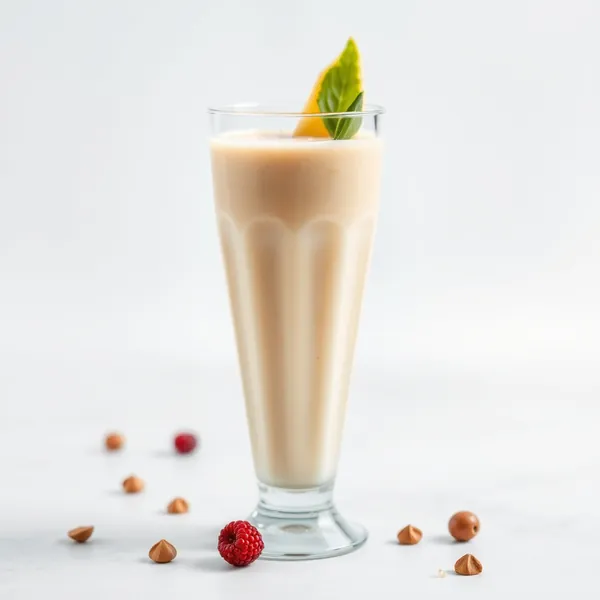Smoothie de Abacaxi e Leite de Avelã