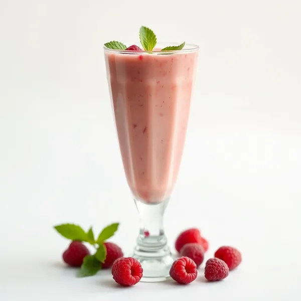Smoothie Framboise et Lait de Macadamia