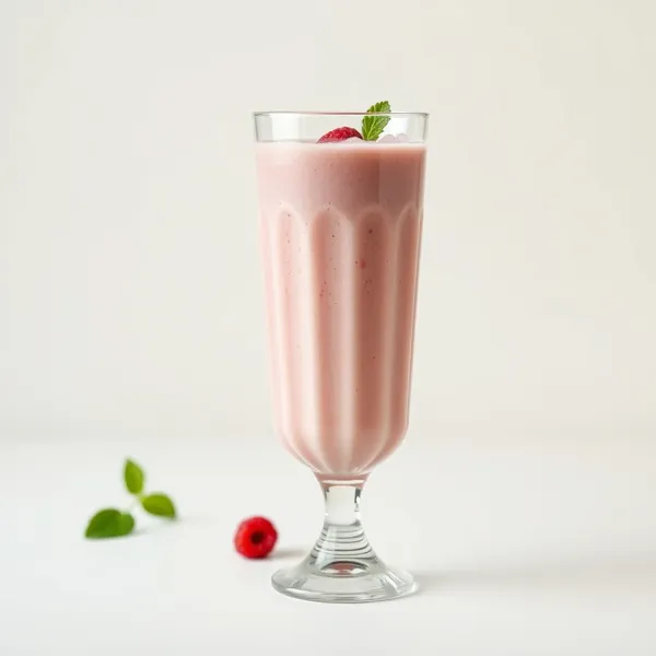 Smoothie de Framboesa e Leite de Arroz