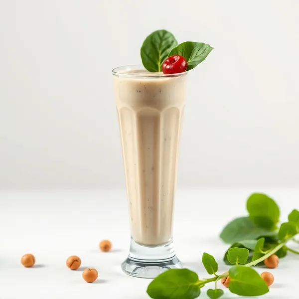 Smoothie de Espinafre e Leite de Avelã