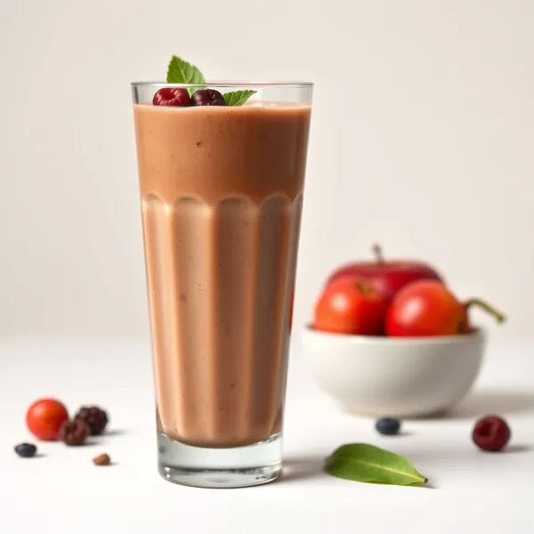 Smoothie di Kefir di Mela e Cioccolato