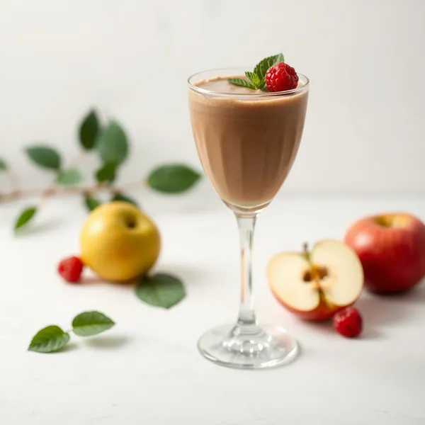 Chocolatey Apple Soy Milk Smoothie