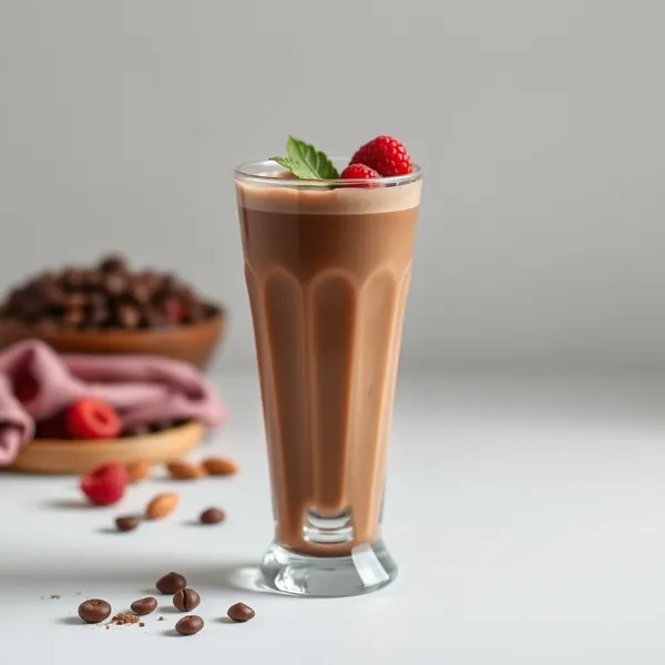 Smoothie de Cacau e Leite de Amêndoa