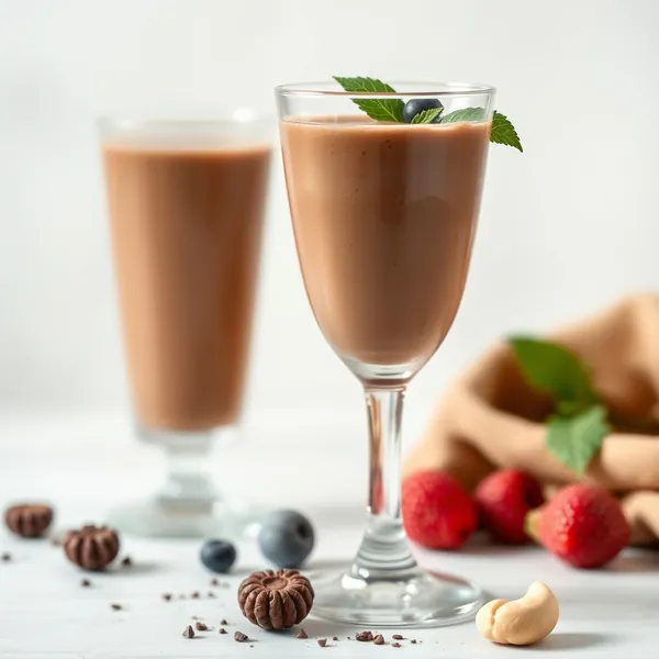 Smoothie al Cacao e Latte di Anacardo