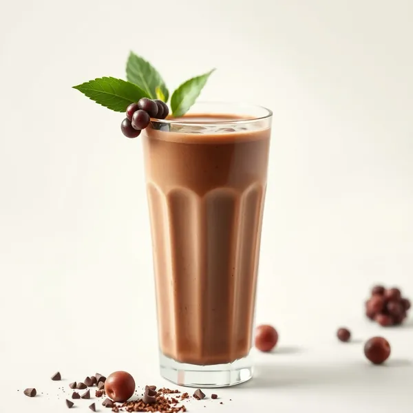 Chocolatey Cacao Powder Macadamia Milk Smoothie