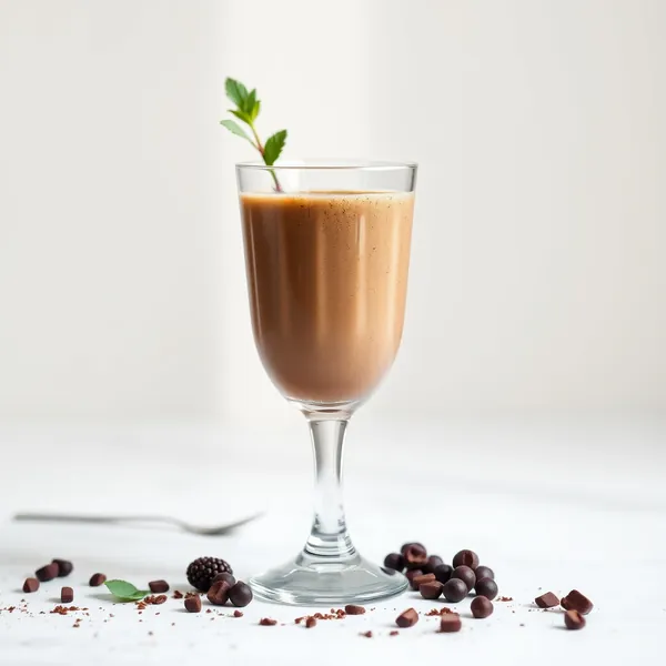 Chocolatey Cacao Powder Matcha Tea Smoothie
