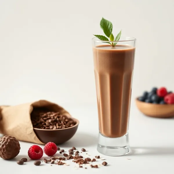 Smoothie al Latte d'Avena e Cacao