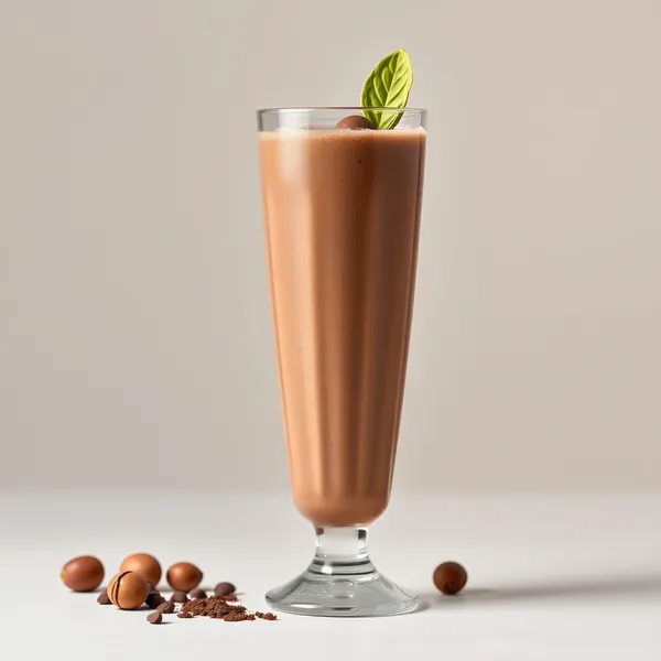 Chocolatey Cacao Powder Pistachio Milk Smoothie