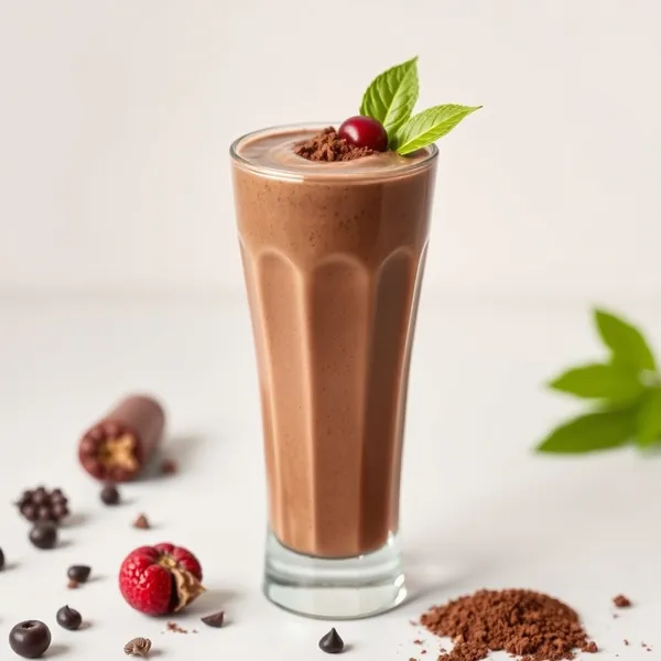Batido de Proteína en Polvo de Cacao Chocolateado