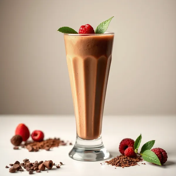 Smoothie de Cacau e Leite de Arroz