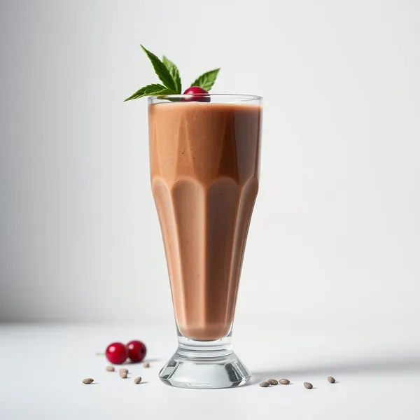 Frullato di Proteine di Chia e Cioccolato