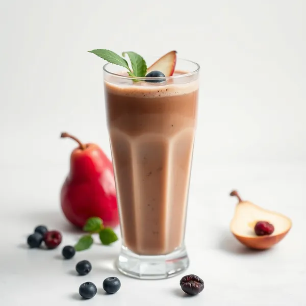 Smoothie di Kefir con Pere e Cioccolato