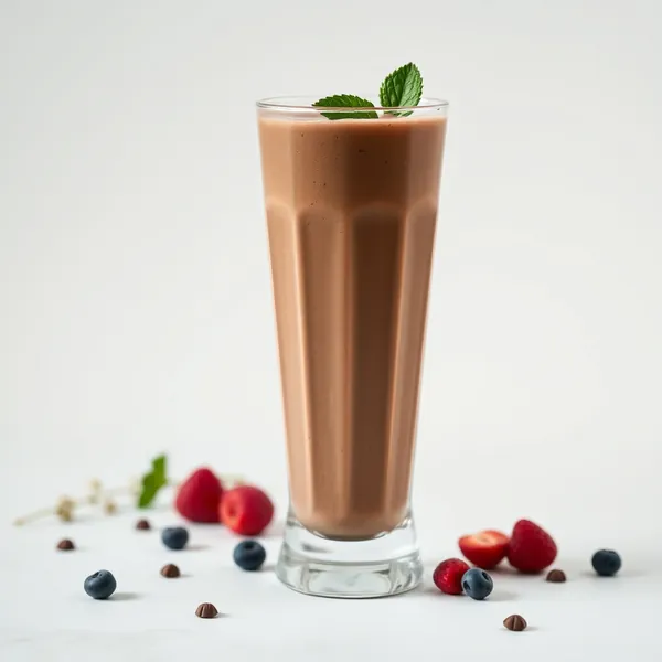 Smoothie al Kefir con Proteine e Cioccolato