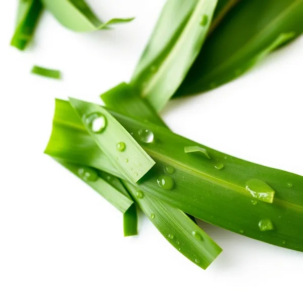 Folhas de Pandan Picadas