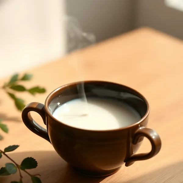 Cold-pressed soy milk