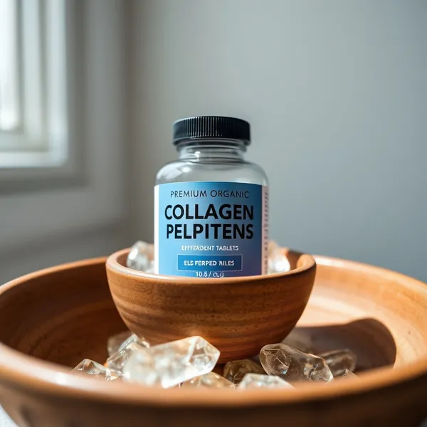 Compressa effervescente di peptidi di collagene
