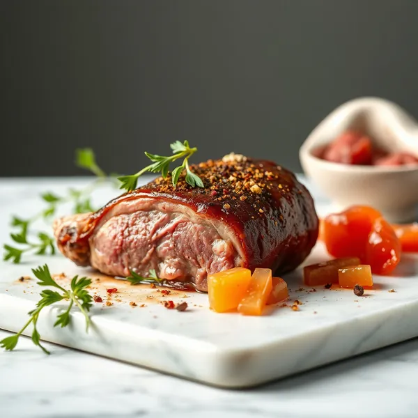 Jarret de Bison Confit