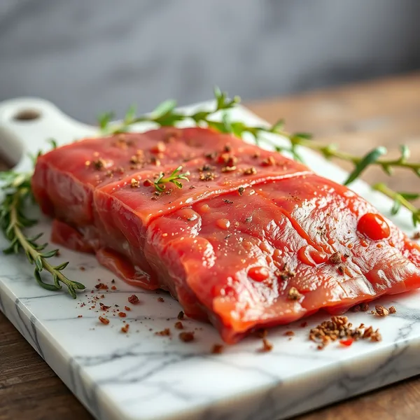 Confit Elk Belly