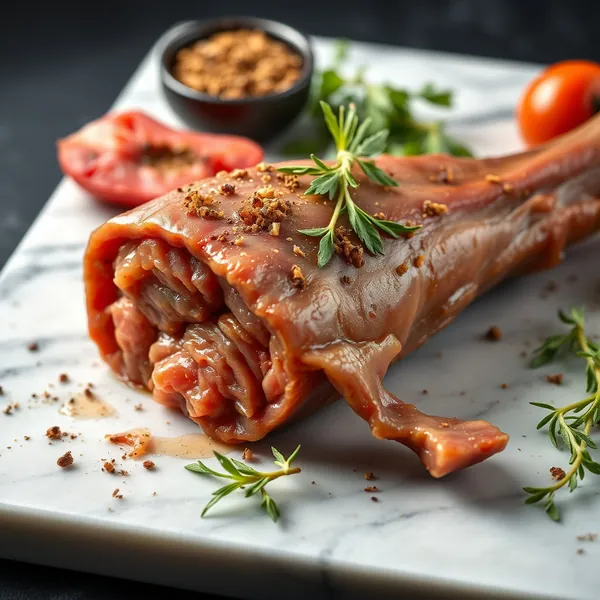Confit Elk Neck