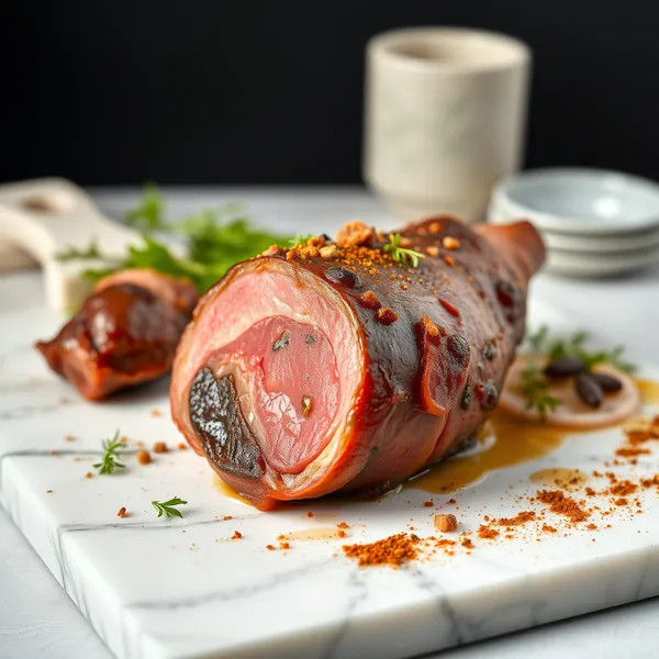 Confit Elk Shank