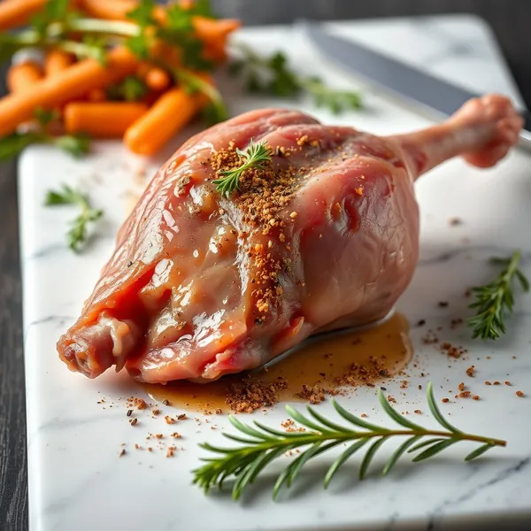 Confit Goose Shank