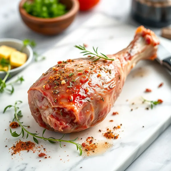 Perna de Cordeiro Confit