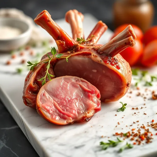 Lammherz Confit