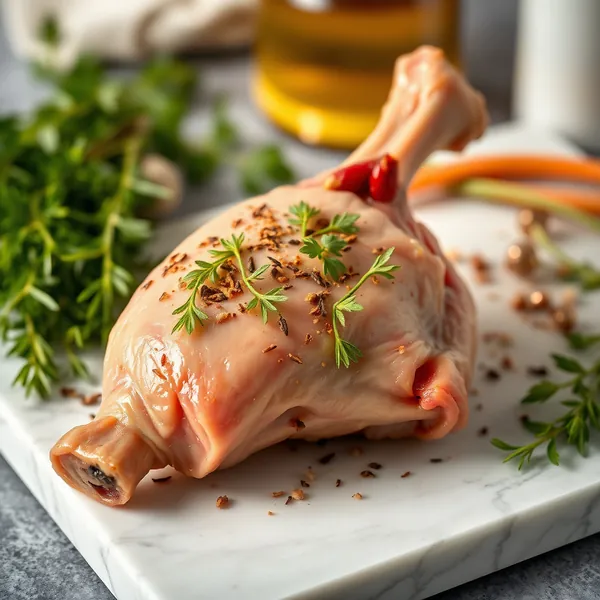 Confit aus Lamm
