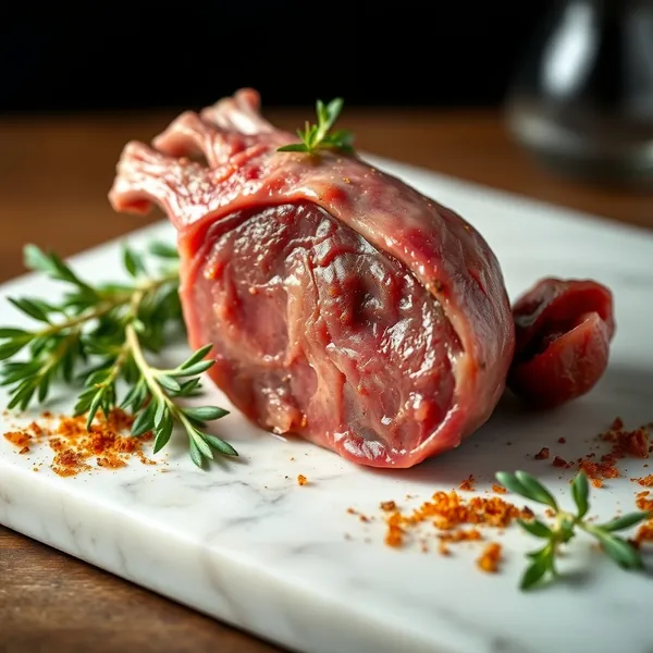 Confit Mutton Heart