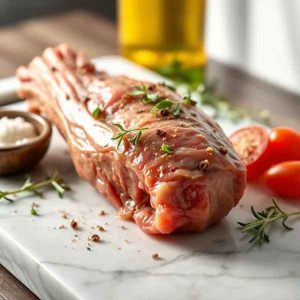 Confit von Lammhals