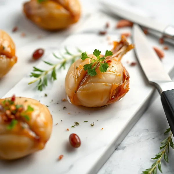 Coração de Codorna Confit