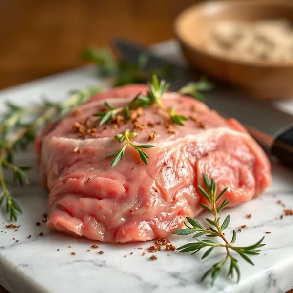 Confit de Ribeye de Lapin