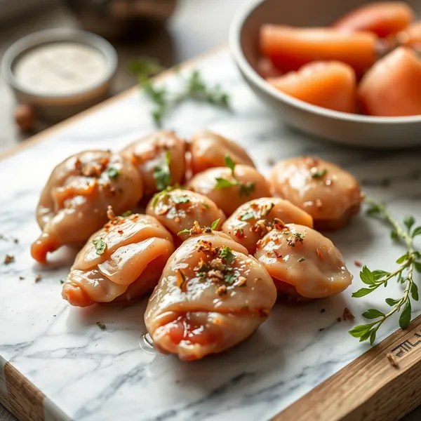 Confit de Conejo Mollejas