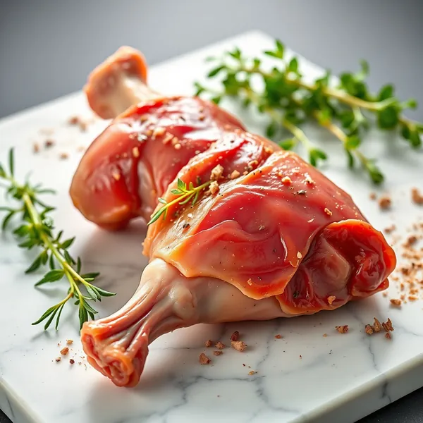 Confit Venison Drumstick