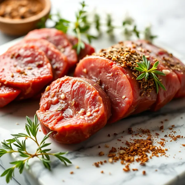 Confit von Hirschfilet