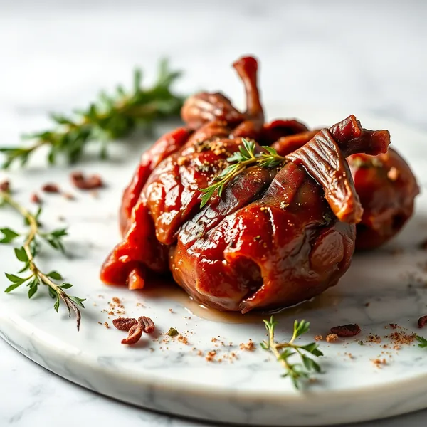 Coração de Javali Confit